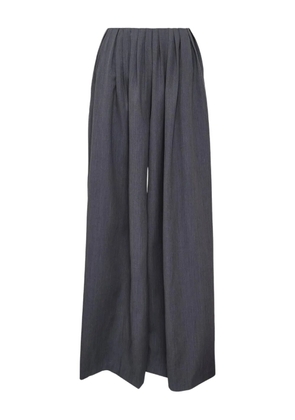MMAM pleated wool trousers - Grey