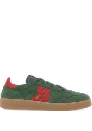 STRYPE leather sneakers - Green