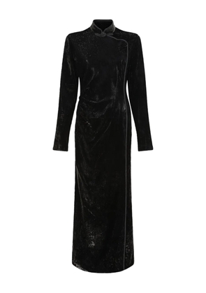 HUI MILANO knot-detail midi dress - Black