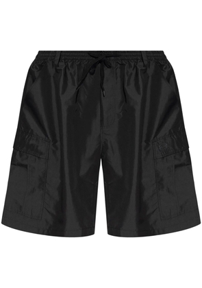 Balenciaga pocket detailed deck shorts - Black
