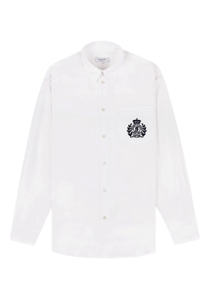 Sporty & Rich pocket embroidered top - White