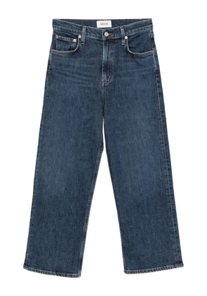 AGOLDE Ren high rise wide leg jeans - Blue
