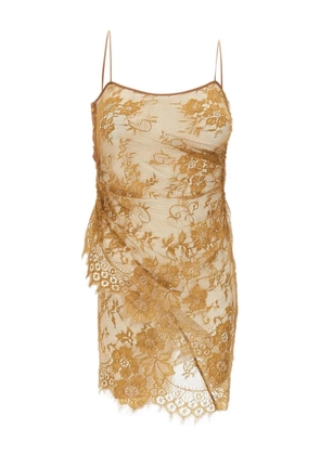 Jacques lace draped top - Neutrals