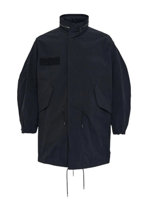 Fumito Ganryu zip-up coat - Black