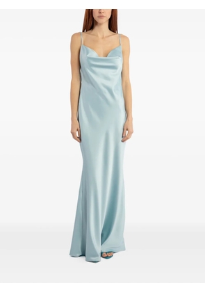 ACTUALEE chain-detail maxi dress - Blue