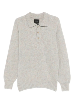 Howlin' Ghost Pressure buttoned polo shirt - Grey