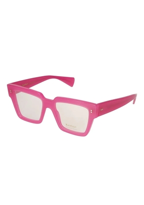Kador square-frame glasses - Pink