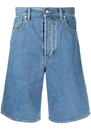 Kenzo straight-leg denim shorts - Blue