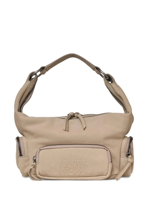 Marge Sherwood zip city hobo ew mini shoulder bag - Neutrals