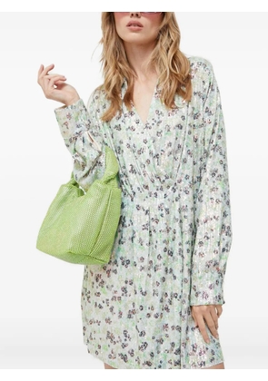 Stine Goya floral sequin mini dress - Green
