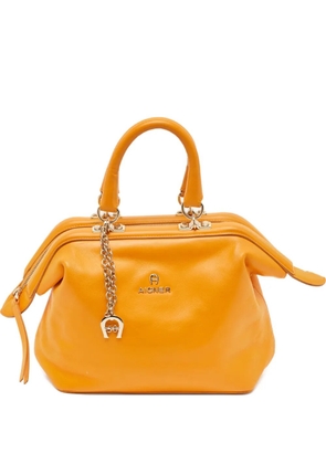 Aigner Vintage pre-owned leather tote bag - Orange