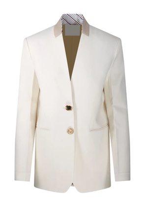 Di Stavnitser buttoned collar jacket - White