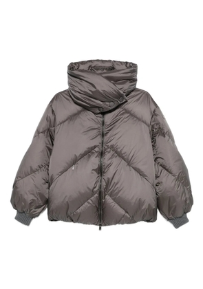 Tatras funnel-neck quilted jacket - Grey