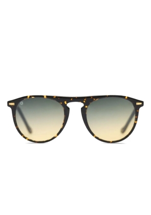 KYme round-frame sunglasses - Brown