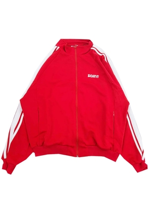 SAINT MXXXXXX logo-embroidered track jacket