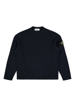 Stone Island back yoke-detail sweatshirt - Blue