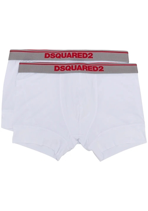 DSQUARED2 logo boxers - White