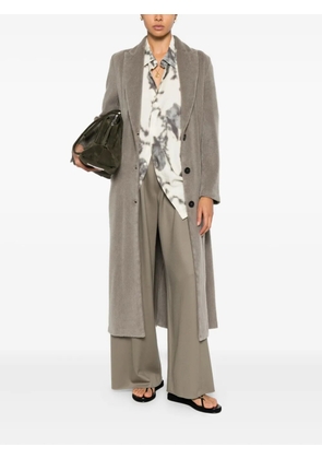 Avant Toi button pocket coat - Grey
