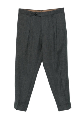 Berwich Chiaia pleated trousers - Grey