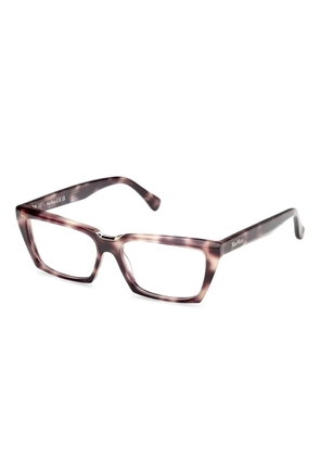Max Mara Eyewear tortoiseshell geometric frames - Brown