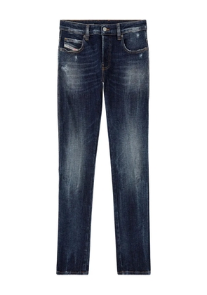 Diesel D-Vyl 0adbn button slim jeans - Blue