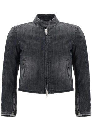 Balenciaga Shrunk racer jacket - Grey