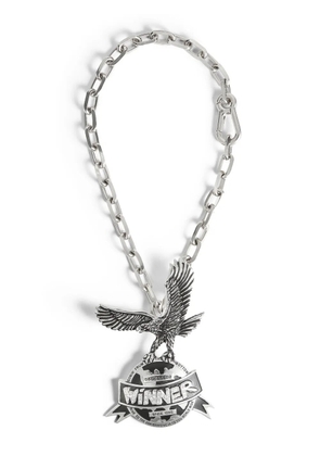 DSQUARED2 logo charm necklace - Silver