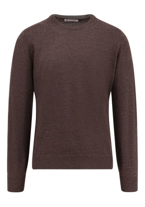 Brunello Cucinelli crew-neck top - Brown