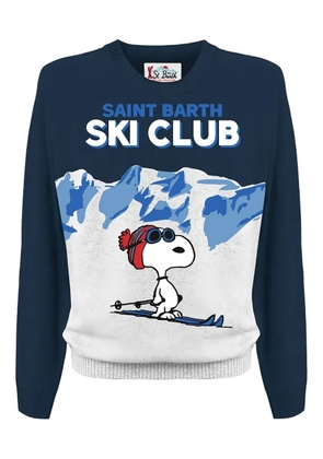 MC2 Saint Barth logo-print sweater - Blue
