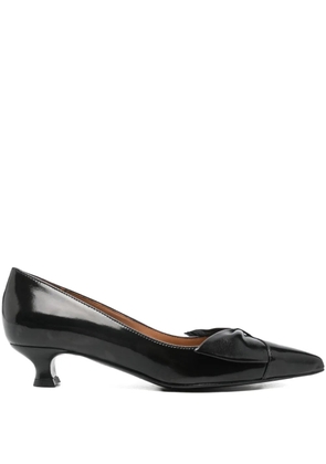 Isabel Ferranti 40mm bow-detail pointed pumps - Black