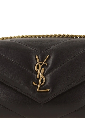 Saint Laurent mini Loulou shoulder bag - Grey