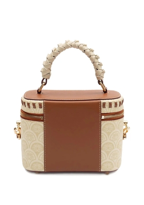 Isla Sirena canvas shoulder bag - Neutrals