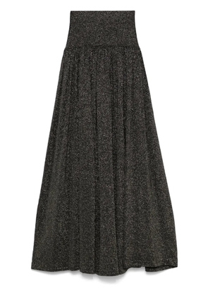 ZIMMERMANN Crush maxi skirt - Black