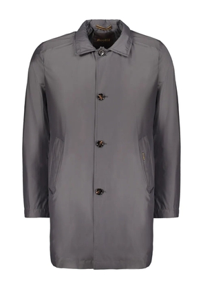 Moorer Hektor button-fastening coat - Grey