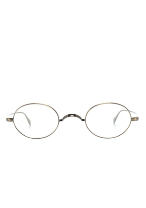 Oliver Peoples Calidor round-frame glasses - Brown