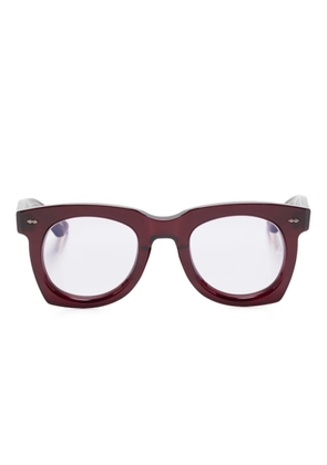 Jacques Marie Mage geometric sunglasses - Red