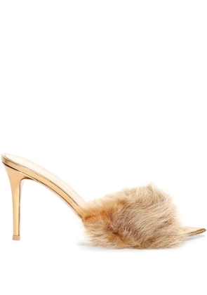 Gianvito Rossi 85mm Aries sandals - Gold