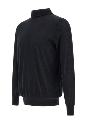 Kangra turtleneck ribbed sweater - Black