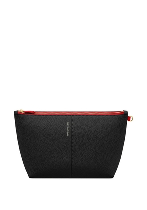 MAISON de SABRÉ Medium Flaire leather pouch - Black