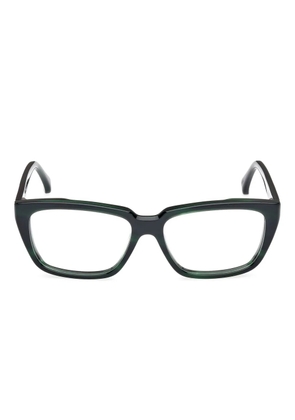 Max Mara Eyewear logo-lettering glasses - Green