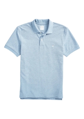 Brooks Brothers logo-embroidered polo shirt - Blue