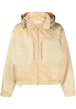 RANRA panelled hooded jacket - Yellow