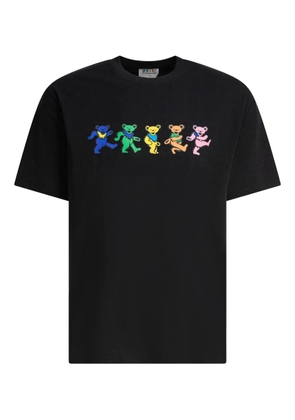 This Is Never That dancing bears-print cotton T-shirt - Black