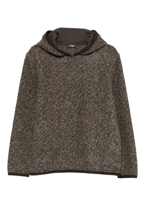 K-Way trim-detail hoodie - Green