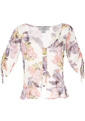 We Are Kindred Stevie sweetheart blouse - White