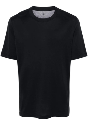 Brunello Cucinelli crew-neck short-sleeve T-shirt - Blue