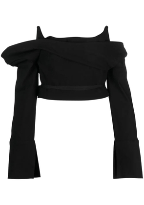 Ioana Ciolacu off-shoulder top - Black
