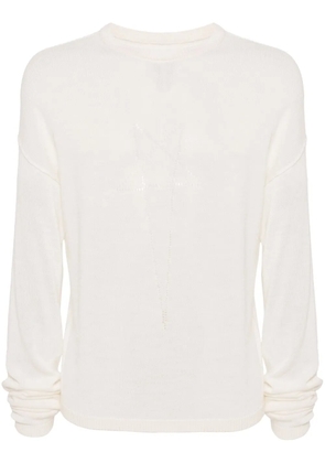 Rick Owens fine-knit wool jumper - Neutrals