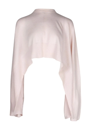 Jil Sander Pre-Owned asymmetric cashmere top - Pink