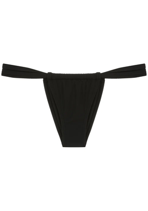 Amir Slama fitted bikini bottoms - Black